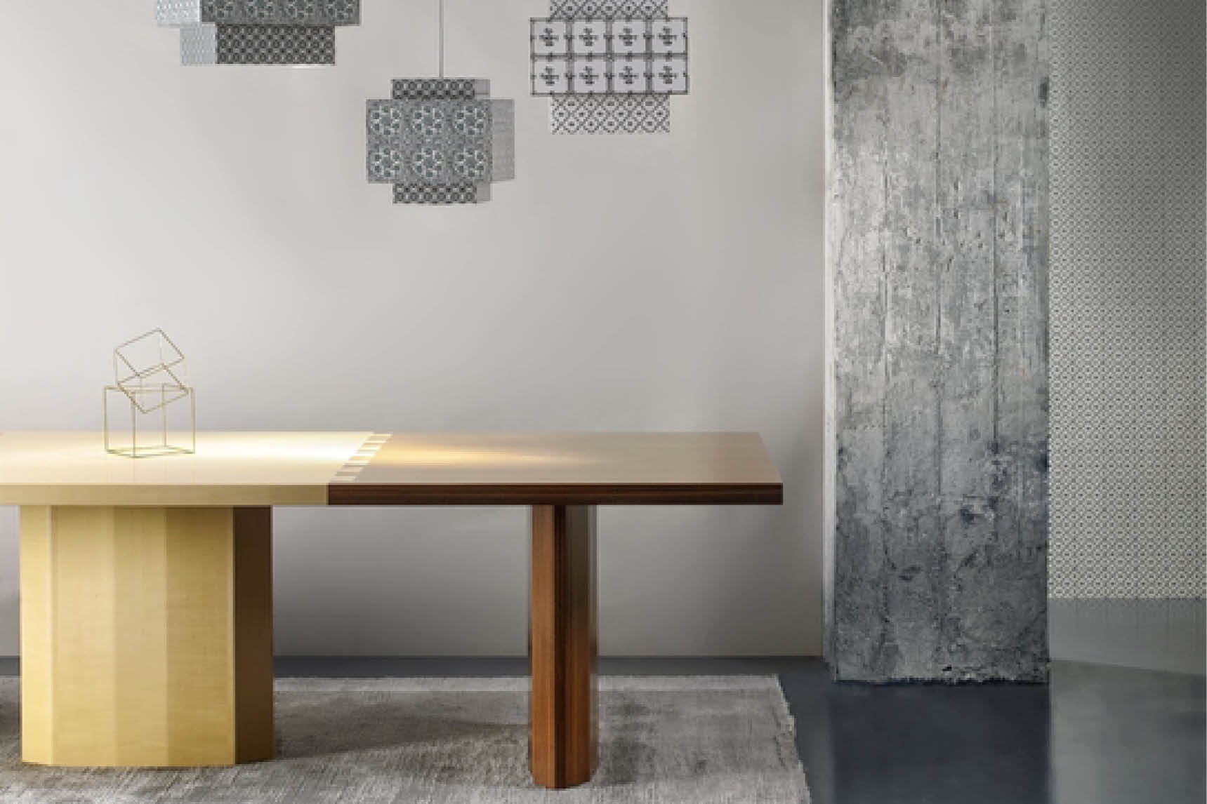 italian wooden dining table par of esperiri milano luxury bespoke furniture